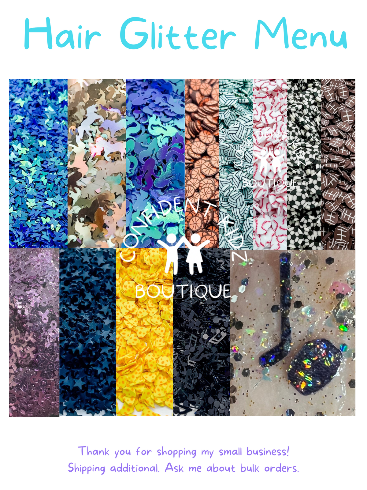 Hair Glitter Gel