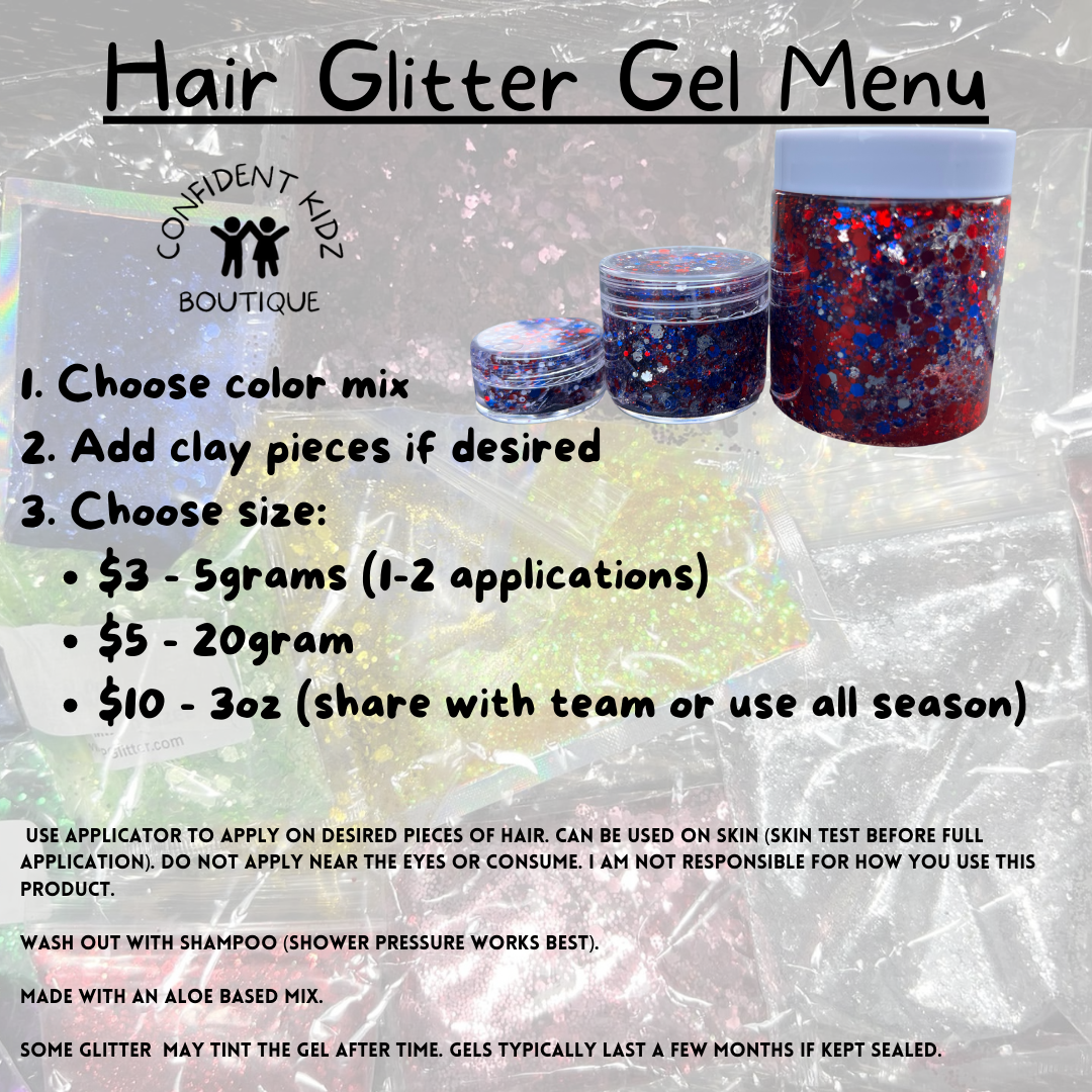 Hair Glitter Gel