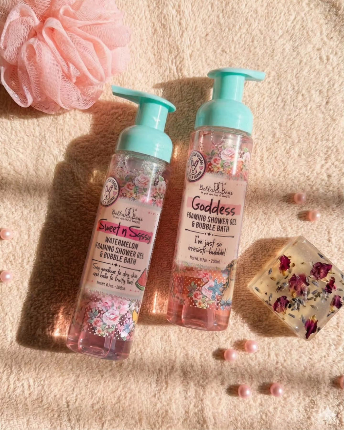 Goddess: Foaming Shower Gel & Bubble Bath