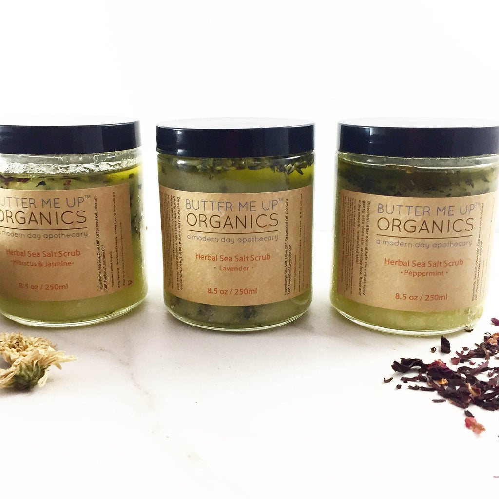 Organic Sea Salt Scrub