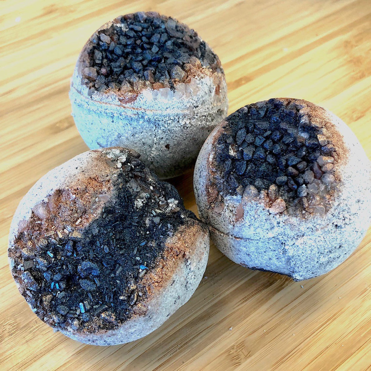 Organic Geode Bath Bombs