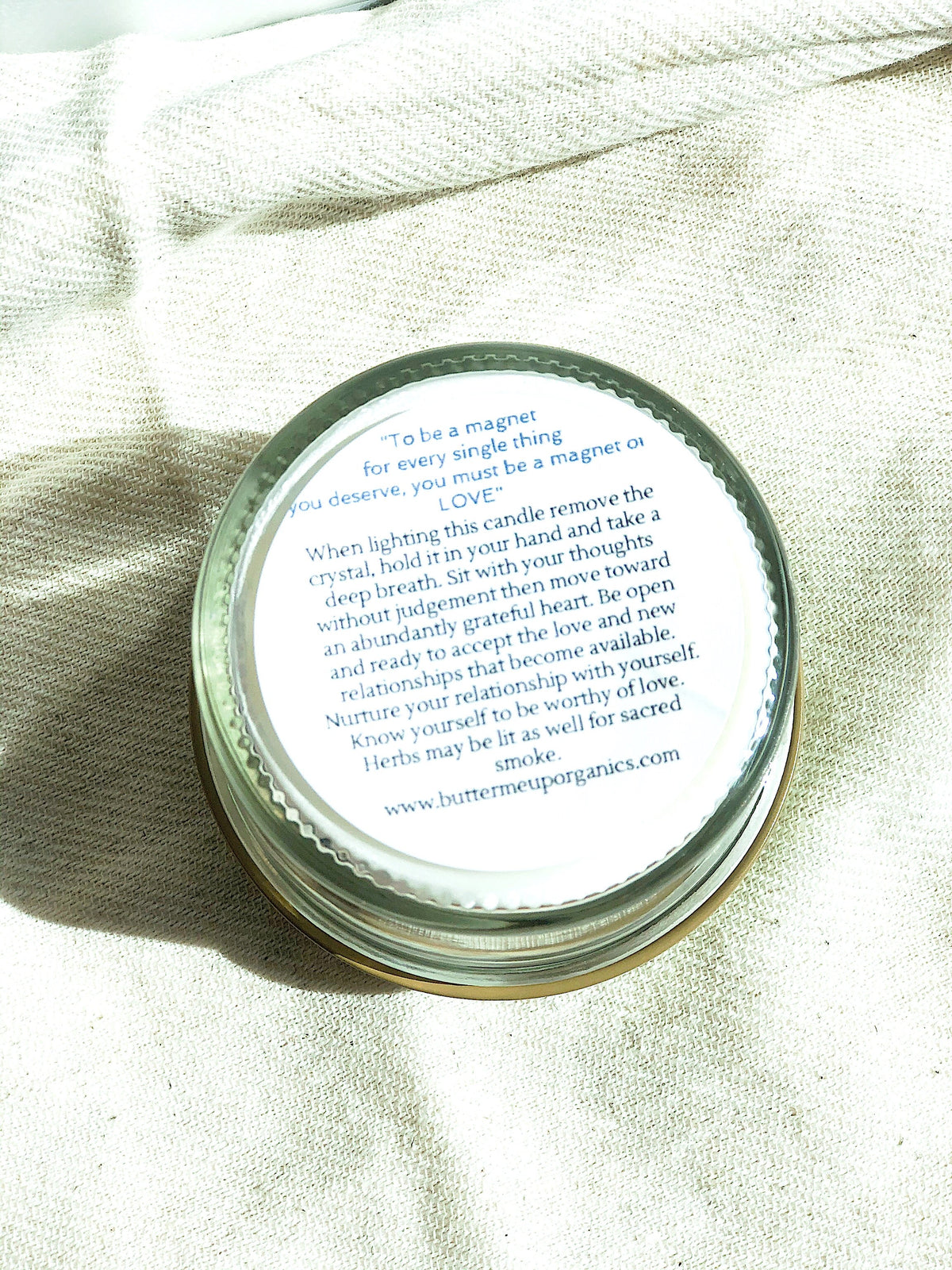 Love Spell Intention Candle