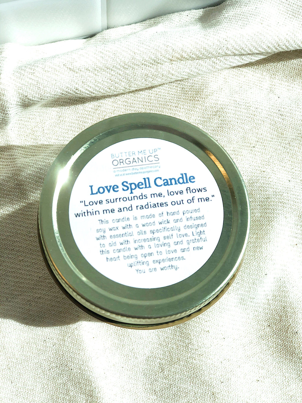 Love Spell Intention Candle