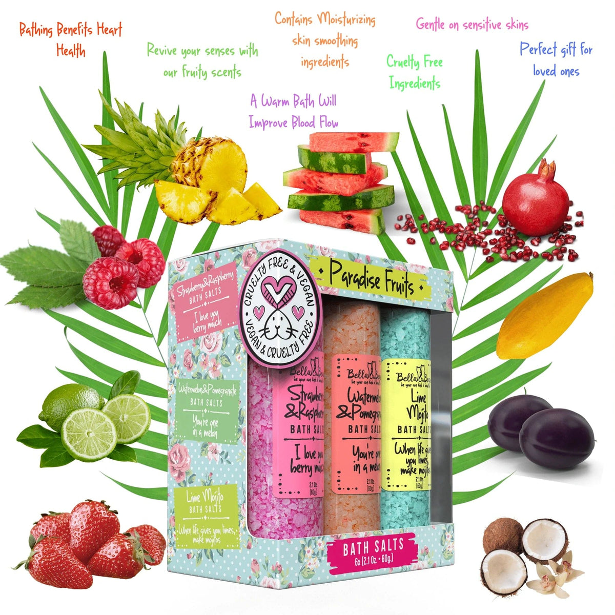 Paradise Fruits: Bath Salts