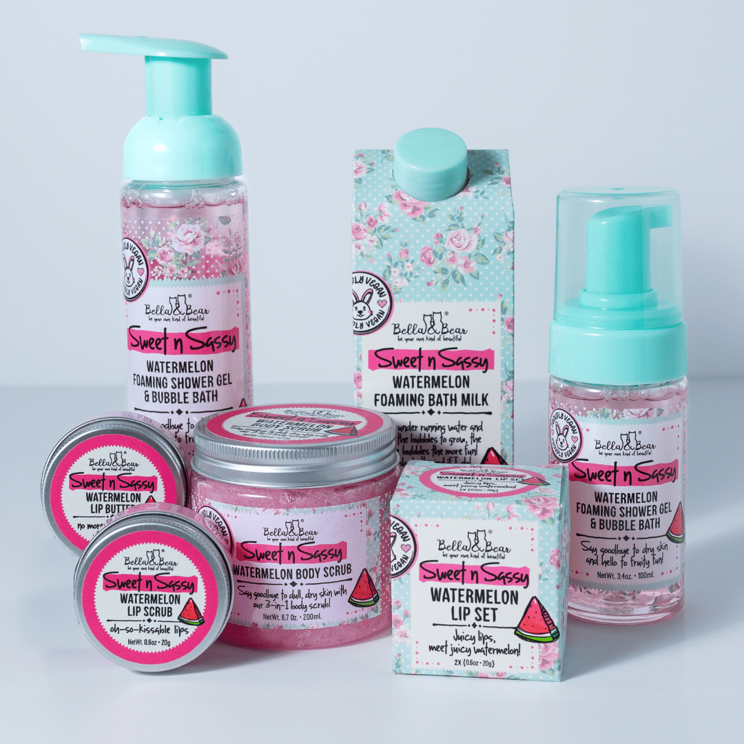Sweet n’ Sassy: Mini Foaming Shower Gel & Bubble Bath