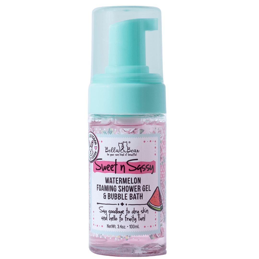 Sweet n’ Sassy: Travel-Size Shower & Lip Care Set