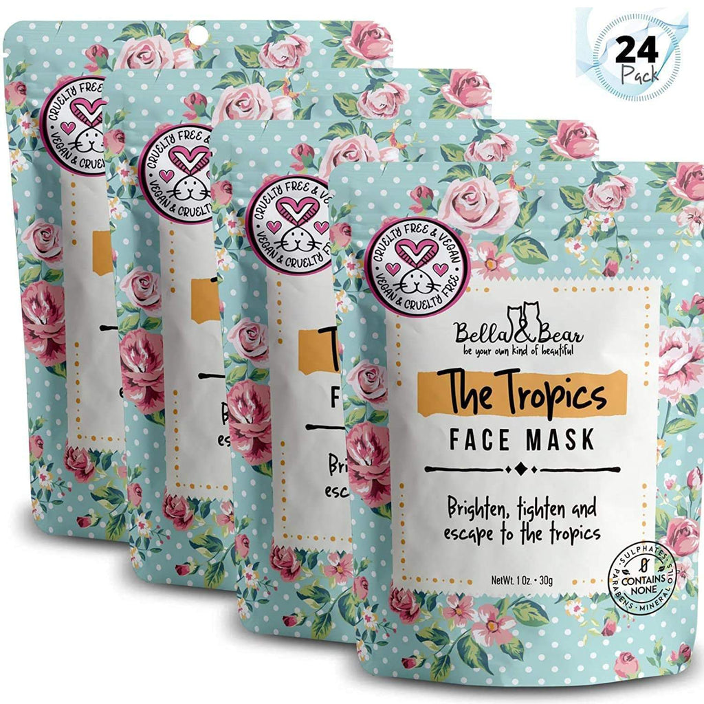 The Tropics: Face Mask Travel Sachet