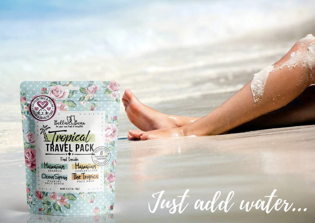 The Tropics: Face Mask Travel Sachet