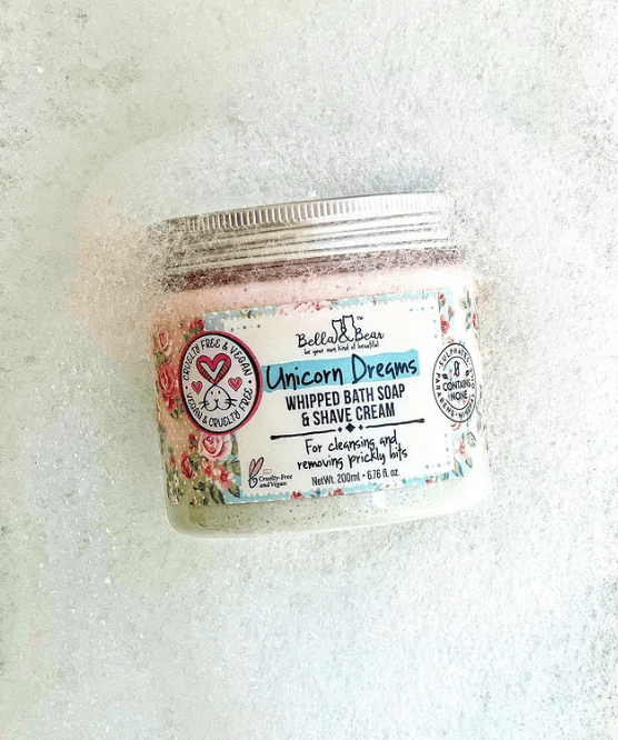 Unicorn Dreams: Whipped Bath Soap & Shave Cream
