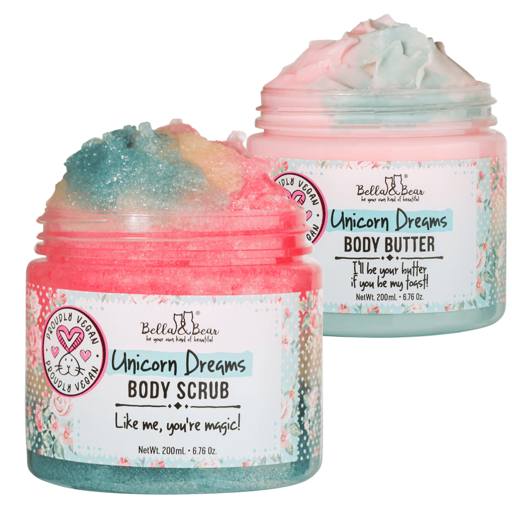 Unicorn Dreams: Body Scrub & Body Butter Duo