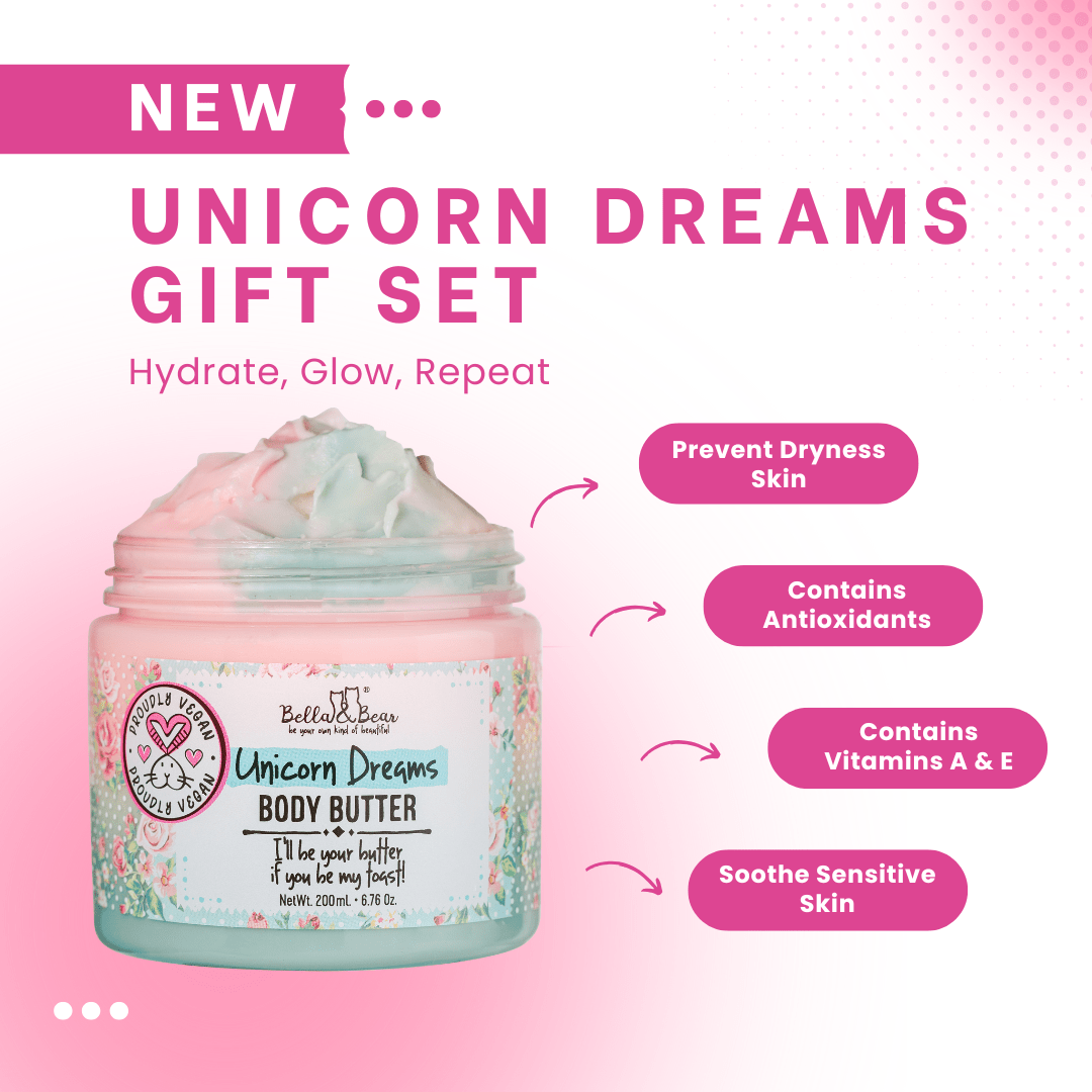 Unicorn Dreams: Body Scrub & Body Butter Duo