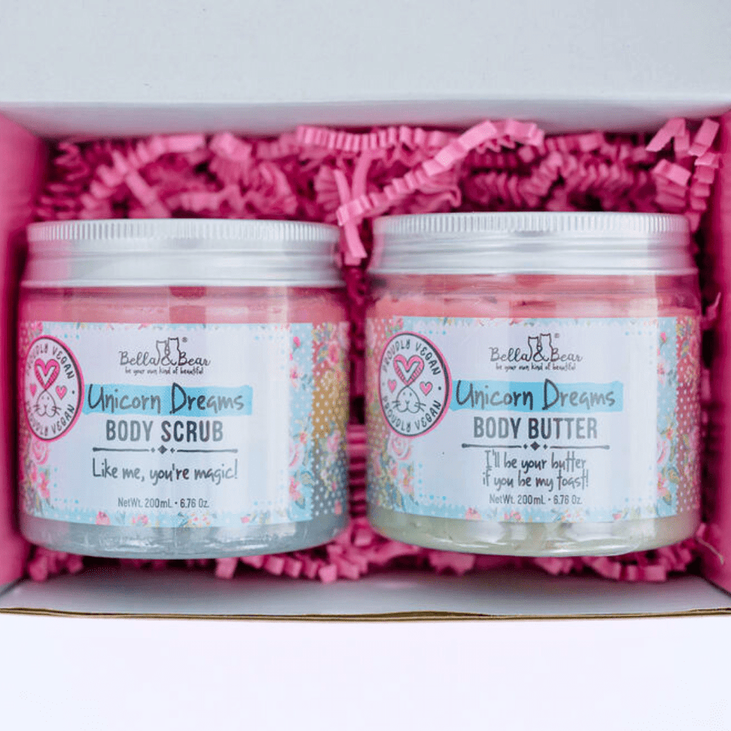 Unicorn Dreams: Body Scrub & Body Butter Duo
